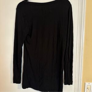 Cupio long sleeve black shirt women M